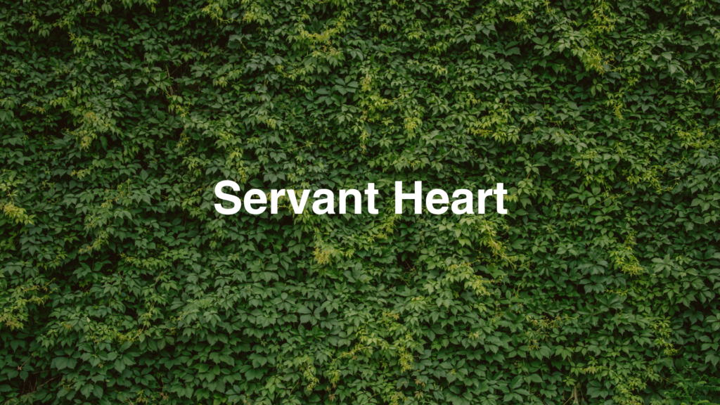 Servant Heart