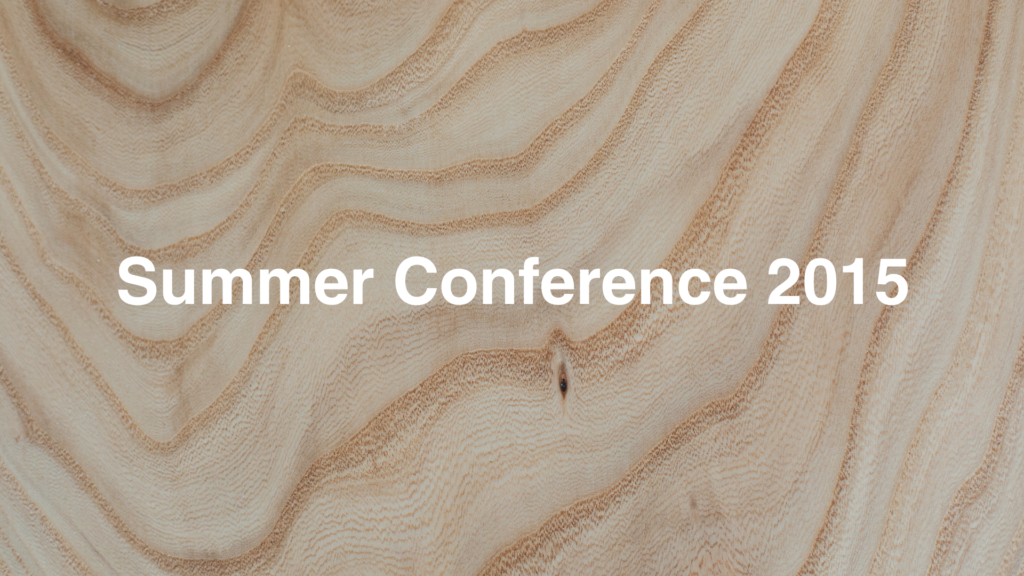 Summer Conference 2015