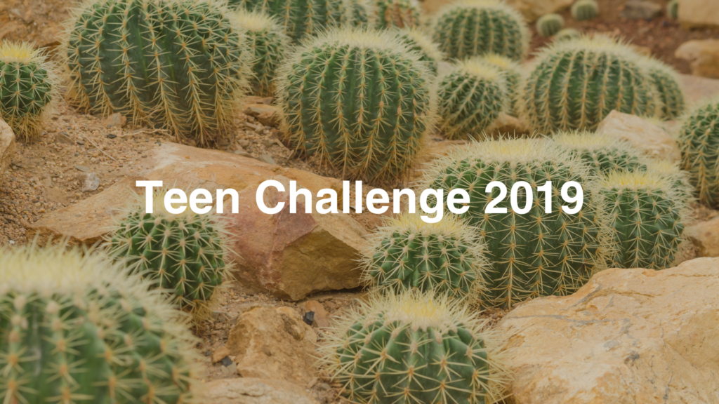 Teen Challenge 2019