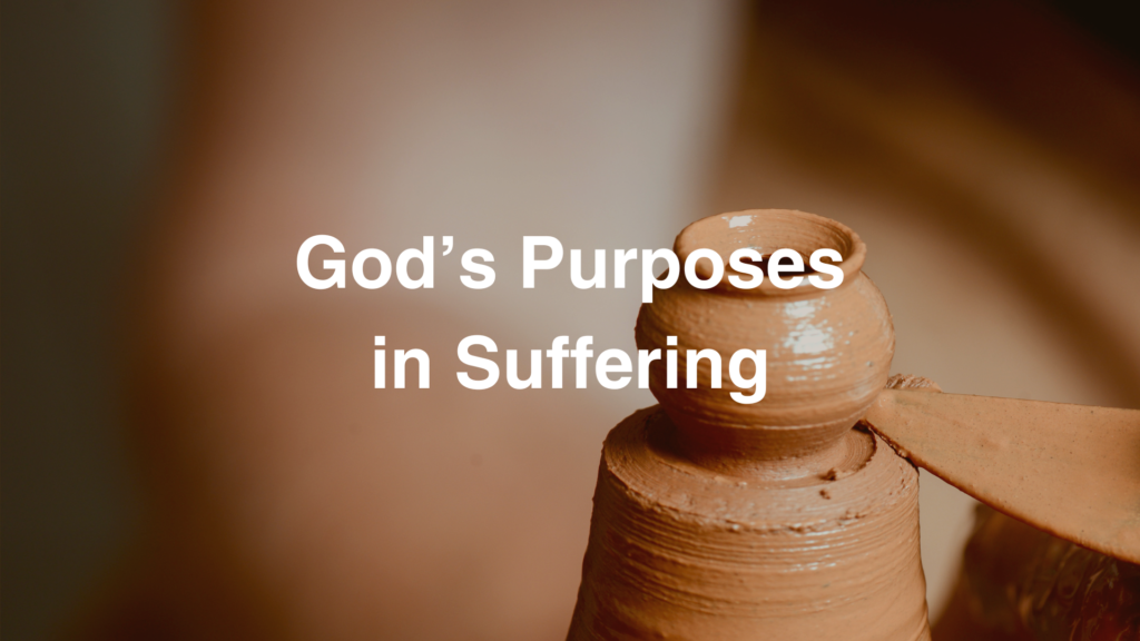 God's Purposes in Suffering